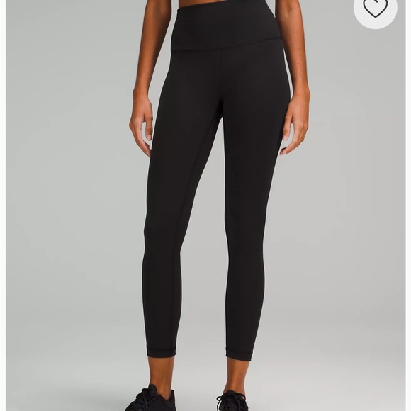 lululemon athletica Pants - Lululemon Wunder Train High-Rise Tight 25” Black Size 4